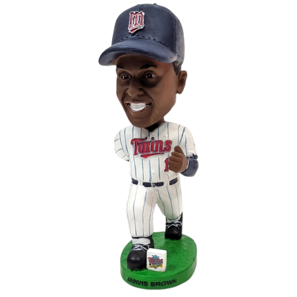 MLB Accents Jarvis Brown Minnesota Twins Bobblehead Sga Collectible